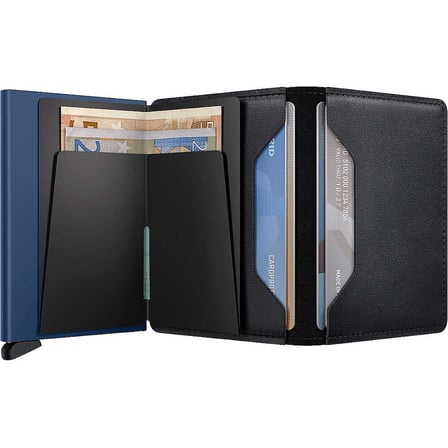 Secrid Slimwallet Original Kartlık Cüzdan, Siyah-Lacivert