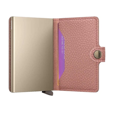 Secrid Miniwallet Pebble Kartlık Cüzdan, Pembe