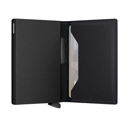 Secrid Bandwallet Matte powder Kartlık Cüzdan, Siyah