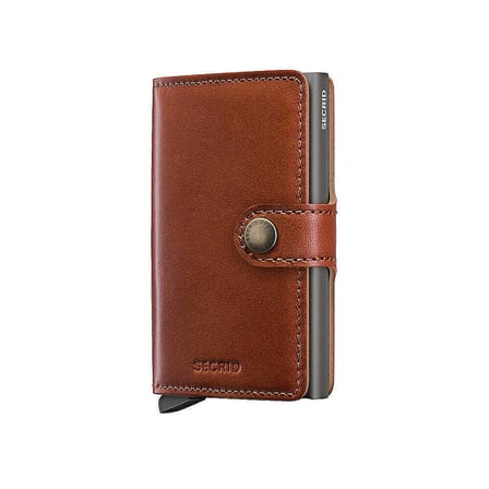 Secrid Miniwallet Texano Kartlık Cüzdan, Kahve