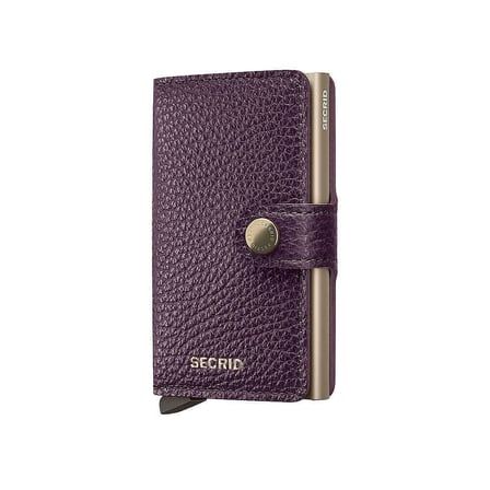 Secrid Miniwallet Pebble Kartlık Cüzdan, Mor