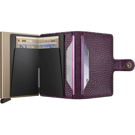 Secrid Miniwallet Pebble Kartlık Cüzdan, Mor
