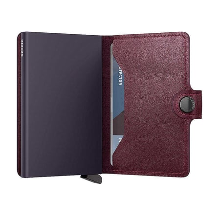 Secrid Miniwallet Original Kartlık Cüzdan, Bordo