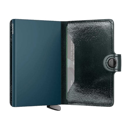 Secrid Premium Miniwallet+ Naplak Kartlık Cüzdan, Yeşil
