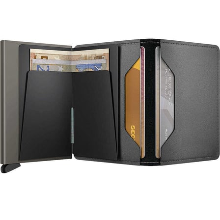 Secrid Slimwallet Matte Kartlık Cüzdan, Çelik