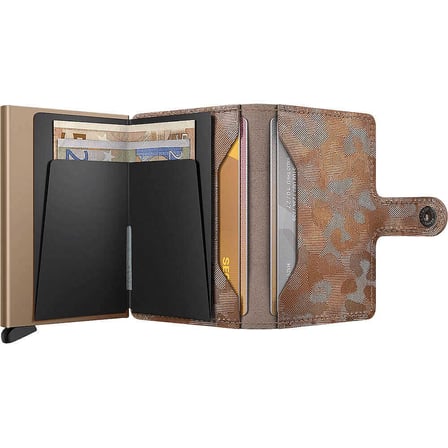 Secrid Miniwallet Jungle Kartlık Cüzdan, Bej