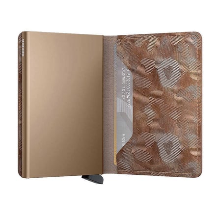 Secrid Slimwallet Jungle Kartlık Cüzdan, Bej