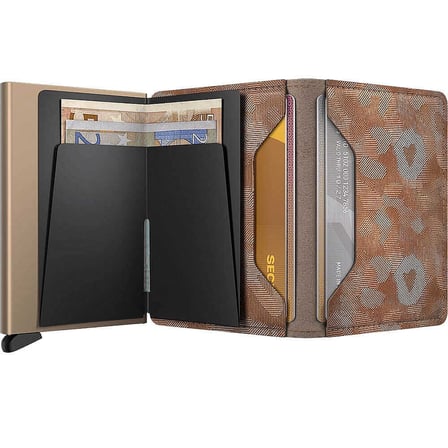 Secrid Slimwallet Jungle Kartlık Cüzdan, Bej