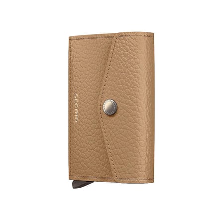 Secrid Envelope Wallet Pebble Kartlık Cüzdan, Açık Kahve