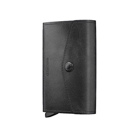 Secrid Envelope Wallet Vintage Kartlık Cüzdan, Siyah