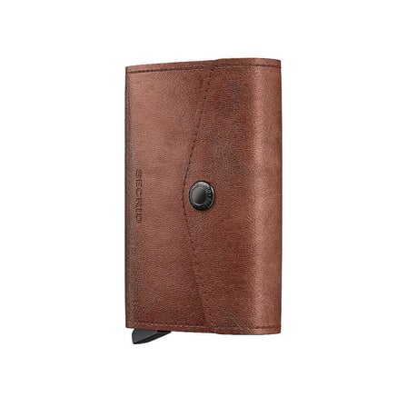 Secrid Envelope Wallet Vintage Kartlık Cüzdan, Açık Kahve