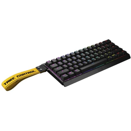 Wooting 60HE v2 Lekker Tikken Medium Hall Effect Manyetik Switch Gaming Klavye (WK3C-US1-TIK-ABK1)