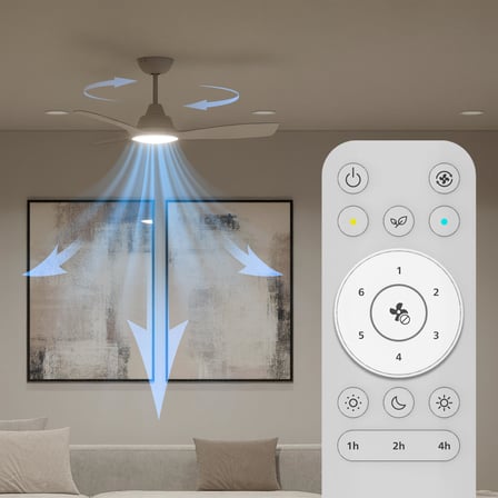 Philips LED Olas Tavan Vantilatörü 30W-24W