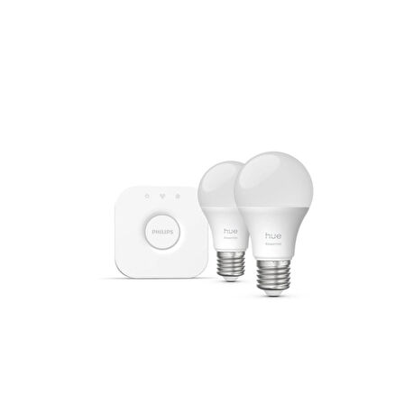 Philips Hue Essential 2'li E27 Ampul Başlangıç Seti 806 Lumen