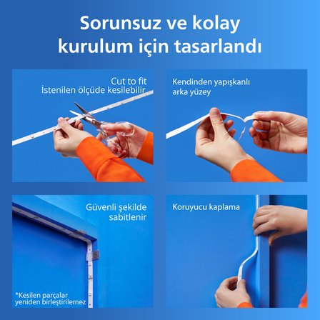 Philips Smart Lighting RGB LED Şerit 5 m (Type-C) Google Home, Alexa, HomeKit ve Matter uyumlu - Google Home, Alexa, HomeKit ve Matter uyumlu