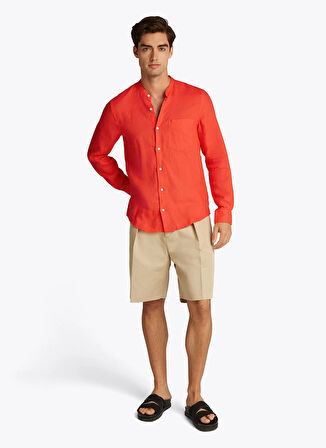 Tommy Hilfiger Turuncu Erkek Gömlek MW0MW38729SPP