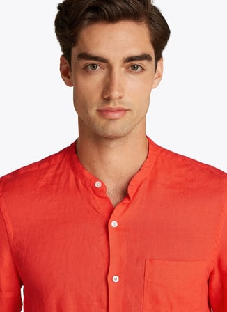 Tommy Hilfiger Turuncu Erkek Gömlek MW0MW38729SPP