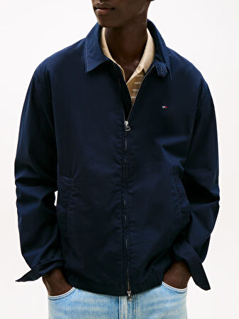 LIGHTWEIGHT COTTON IVY JACKET Erkek Mavi Ceket - MW0MW38715