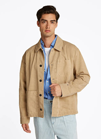 Tommy Hilfiger Koyu Haki Erkek Mont MW0MW39247RBT