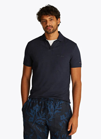 Tommy Hilfiger Mavi Erkek Polo T-Shirt MW0MW38483DW5