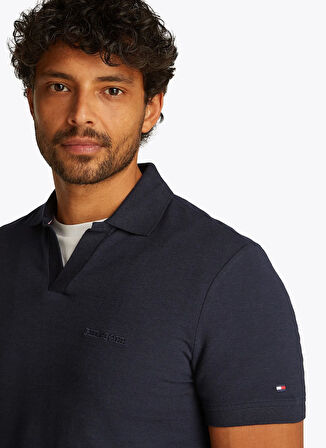 Tommy Hilfiger Mavi Erkek Polo T-Shirt MW0MW38483DW5