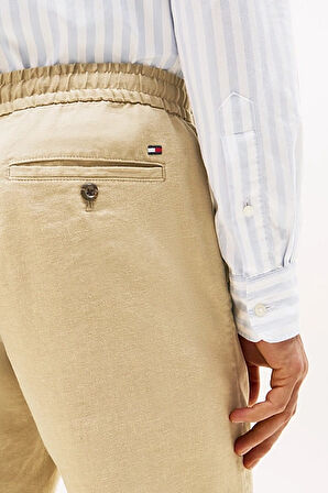 Erkek Th Harlem Sorona Linen Pantolon - Bej | 35/32