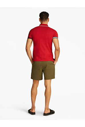 Tommy Hilfiger Flag Cuff Erkek T-Shirt 38458