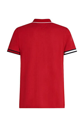 Tommy Hilfiger Flag Cuff Erkek T-Shirt 38458