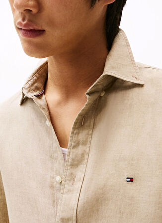 Tommy Hilfiger Koyu Haki Erkek Gömlek MW0MW34602RBT