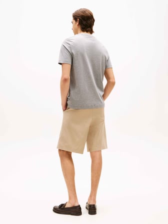 TOMMY HILFIGER Erkek Marka Logolu Günlük Kullanıma Uygun Koyu Gri T-Shirt MW0MW37508 P91