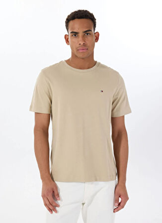 Tommy Hilfiger Koyu Haki Erkek T-Shirt MW0MW37508RBT