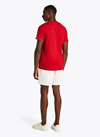Tommy Hilfiger Kırmızı Erkek T-Shirt MW0MW32584XLD