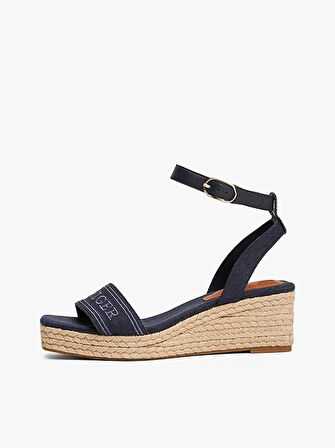 TOMMY HILFIGER ESPAD MID WEDGE