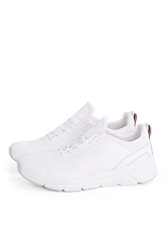 Tommy Hilfiger Beyaz Erkek Sneaker MODERN COMFORT RUN MIX