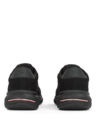 Tommy Hilfiger Siyah Erkek Sneaker LIGHTWEIGHT RWB KNIT