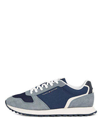 Tommy Hilfiger Lacivert Erkek Sneaker RETRO RUNNER SEASONAL