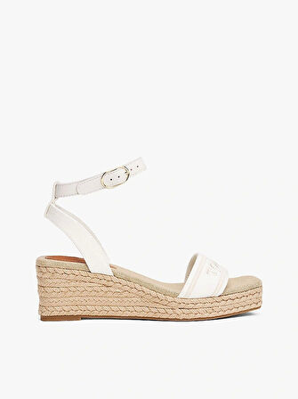 Tommy Hilfiger Kadın  Monotype Kamalı  Sandalet