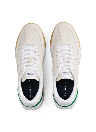 Tommy Hilfiger Bej Erkek Sneaker RETRO RUNNER SEASONAL