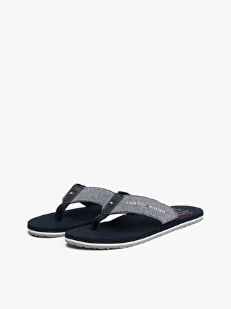TOMMY HILFIGER CHAMBRAY BEACH SANDAL Terlik