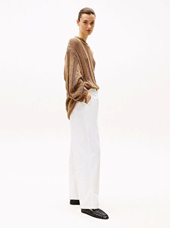 COTTON BARREL RELAXED STR CHINO