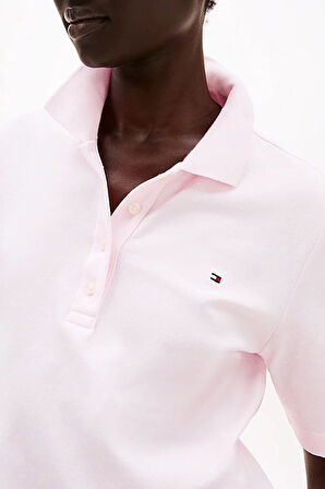 Kadın Th Pique 1985 Polo T-Shirt - Pembe | S
