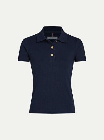 Tommy Hilfiger Kadın  Lacivert Polo T-Shirt