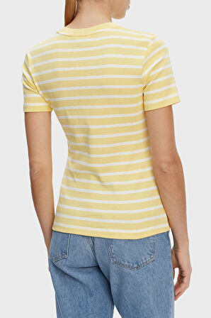 Tommy Hilfiger Bayan T Shirt WW0WW40587 0FR