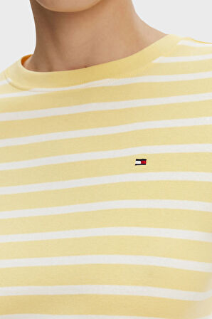 Tommy Hilfiger Bayan T Shirt WW0WW40587 0FR