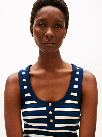 SLIM HENLEY GB SCOOP-NK TANK TOP