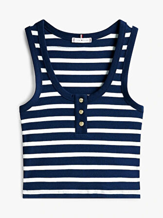 SLIM HENLEY GB SCOOP-NK TANK TOP