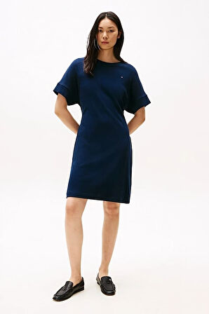 Kadın Th Modern Cody Elbise - Lacivert | XL