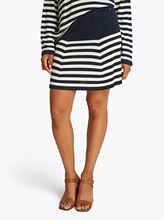 LYOCELL SILK FLARE MINI SKIRT