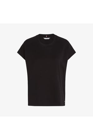 Relax Modern Cody Sleeve Kadın Siyah T-Shirt