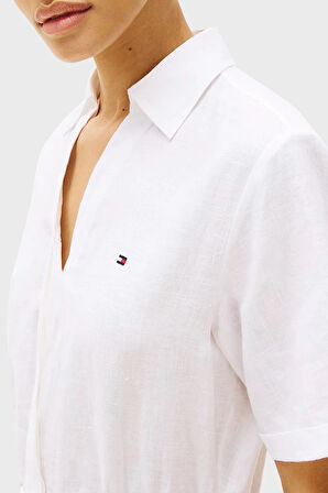 Tommy Hilfiger Bayan Gömlek Elbise WW0WW44672 YCF
